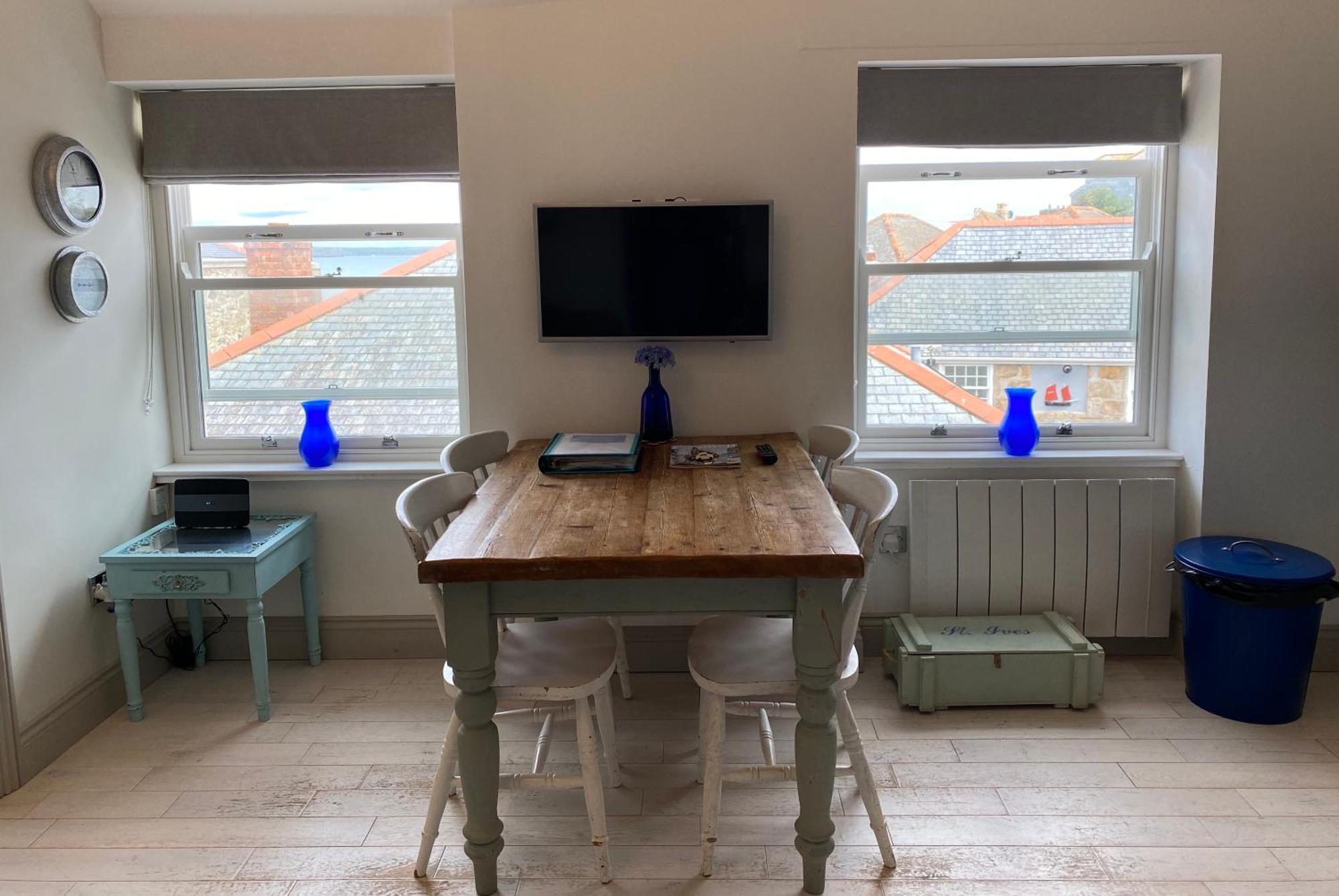 Little Dolly Sea View 2 Bedroom Apartment, St Ives Town, Dog Friendly מראה חיצוני תמונה