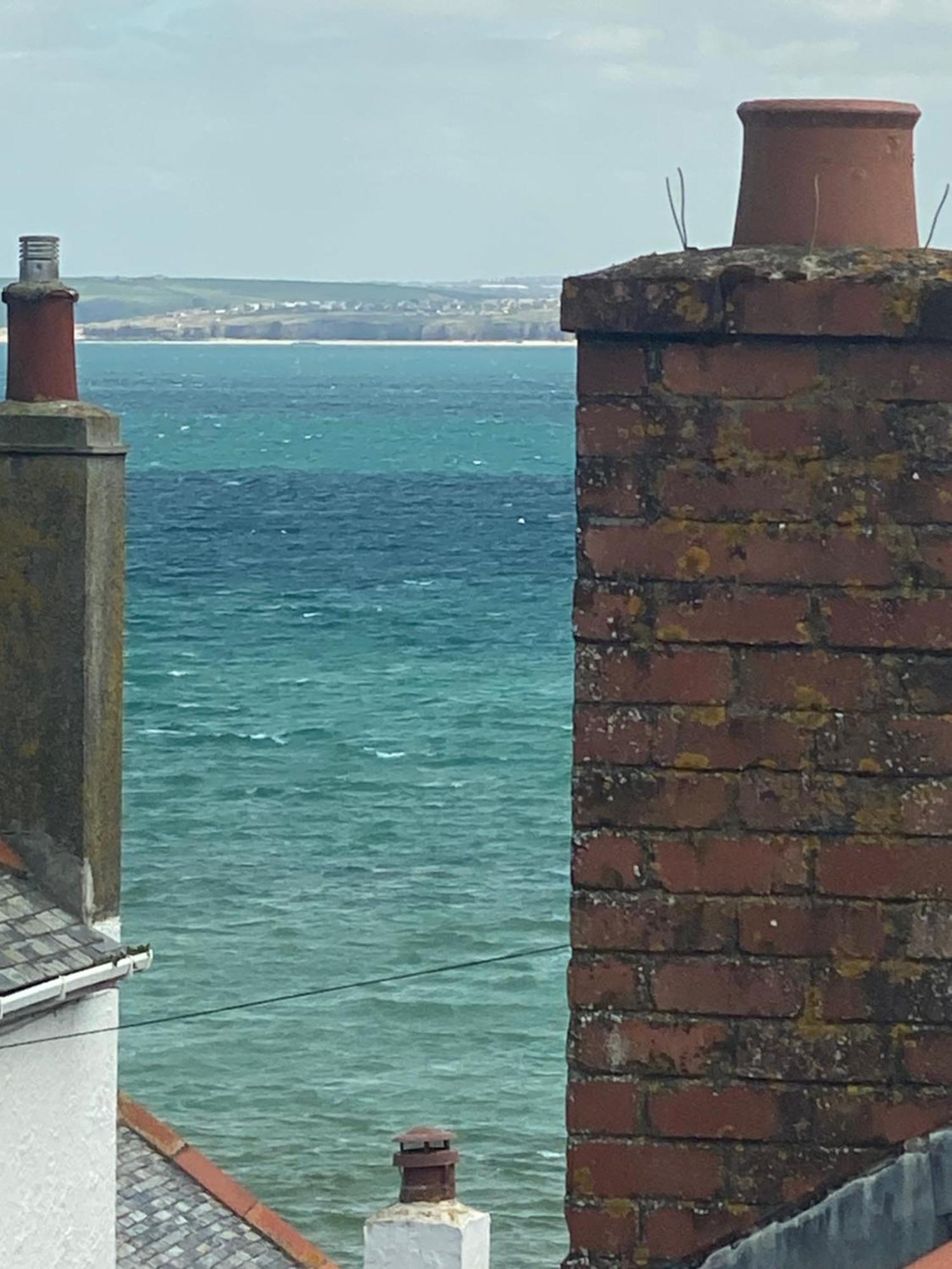 Little Dolly Sea View 2 Bedroom Apartment, St Ives Town, Dog Friendly מראה חיצוני תמונה