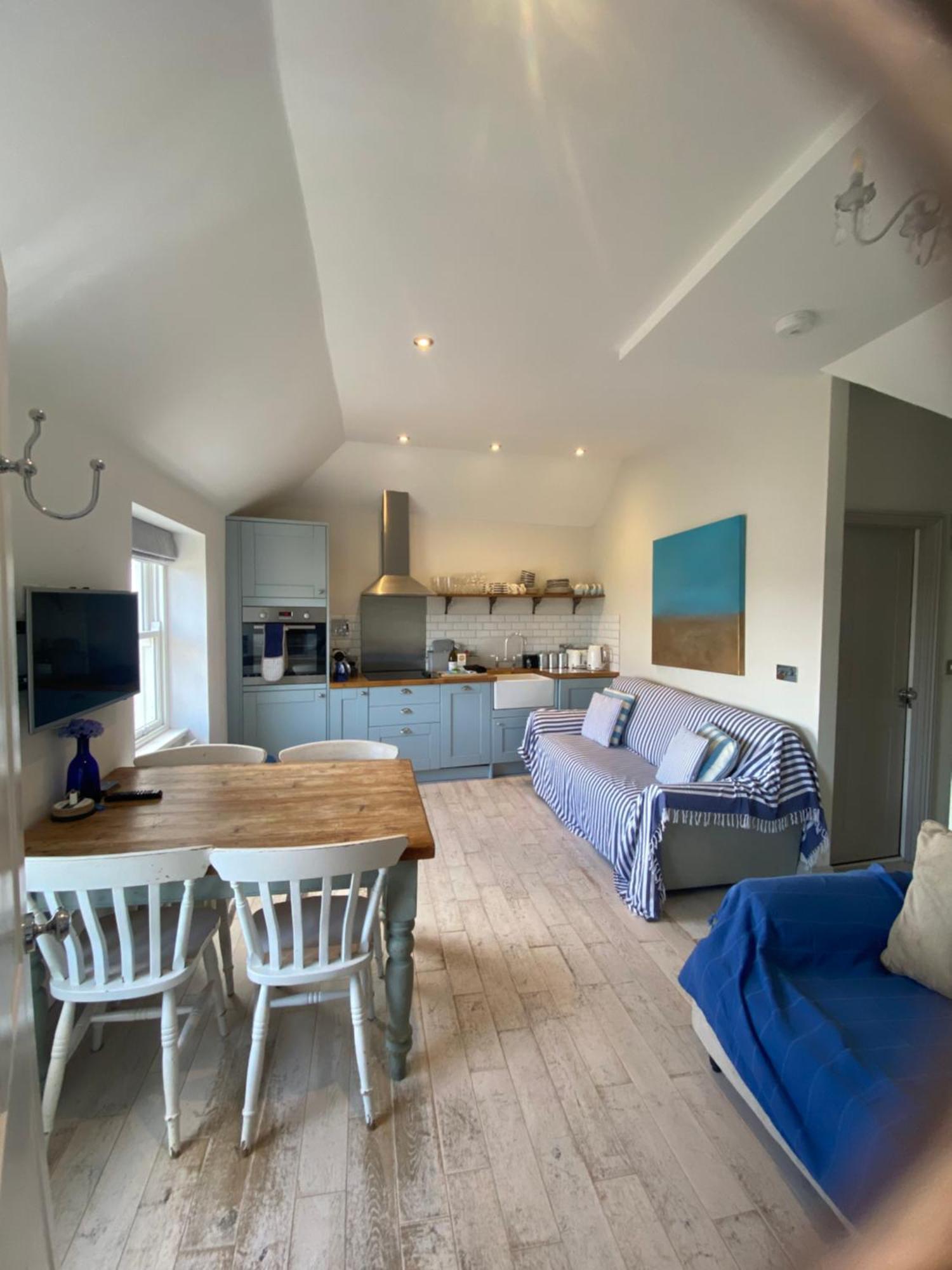 Little Dolly Sea View 2 Bedroom Apartment, St Ives Town, Dog Friendly מראה חיצוני תמונה